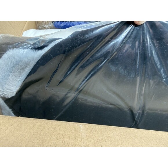 Dog Car Seat Waterproof Booster w Storage Pockets Groom Glove Small Black Gray - Picture 16 of 16